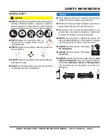 Preview for 7 page of MQ Multiquip GB43SC Operation And Parts Manual