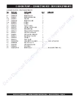 Предварительный просмотр 72 страницы MQ Multiquip MAYCO C-30HDNI Parts And Operation Manual