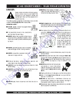 Preview for 7 page of MQ Multiquip MC-44S Manual