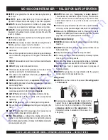 Preview for 8 page of MQ Multiquip MC-44S Manual