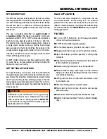 Preview for 12 page of MQ Multiquip MP115E Operation And Parts Manual