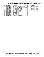 Preview for 63 page of MQ Multiquip MP115E Operation And Parts Manual