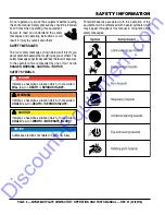 Preview for 5 page of MQ Multiquip MVH208GH Operation And Parts Manual