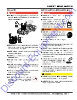 Предварительный просмотр 8 страницы MQ Multiquip MVH308DZ Operation And Parts Manual