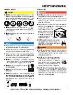 Preview for 6 page of MQ Multiquip QP3TK Operation And Parts Manual