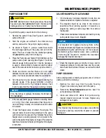 Preview for 20 page of MQ Multiquip QP3TK Operation And Parts Manual