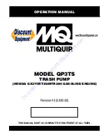 Предварительный просмотр 1 страницы MQ Multiquip QP3TS Operation Manual