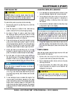 Preview for 21 page of MQ Multiquip QP3TS Operation Manual