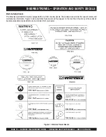 Preview for 12 page of MQ Multiquip WHITEMAN B Series Operation And Parts Manual