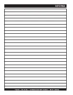 Preview for 22 page of MQ Power DCA-125USJ Operation And Parts Manual