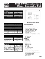 Preview for 3 page of MQ Power EGC1000C Specifications