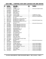 Preview for 53 page of MQ Power GA-9.7HEA Operation And Parts Manual