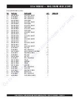 Предварительный просмотр 89 страницы MQ Power WHISPERWATT DCA-150SSVU Operation And Parts Manual