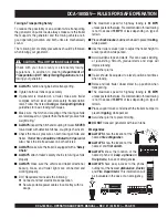 Preview for 13 page of MQ Power WHISPERWATT DCA-180SSV Operation And Parts Manual