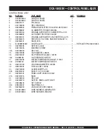 Preview for 59 page of MQ Power WHISPERWATT DCA-180SSV Operation And Parts Manual