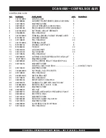 Preview for 61 page of MQ Power WHISPERWATT DCA-180SSV Operation And Parts Manual