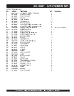 Preview for 67 page of MQ Power WHISPERWATT DCA-180SSV Operation And Parts Manual