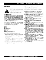 Preview for 11 page of MQ Power WHISPERWATT DCA-500SSK Parts And Operation Manual