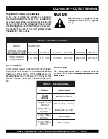 Preview for 38 page of MQ Power WHISPERWATT DCA-500SSK Parts And Operation Manual