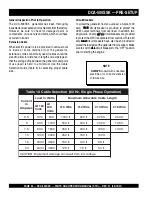 Preview for 44 page of MQ Power WHISPERWATT DCA-500SSK Parts And Operation Manual