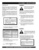 Preview for 48 page of MQ Power WHISPERWATT DCA-500SSK Parts And Operation Manual