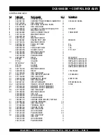 Preview for 73 page of MQ Power WHISPERWATT DCA-500SSK Parts And Operation Manual