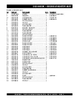 Preview for 77 page of MQ Power WHISPERWATT DCA-500SSK Parts And Operation Manual