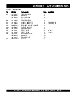 Preview for 87 page of MQ Power WHISPERWATT DCA-500SSK Parts And Operation Manual