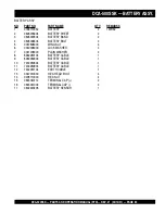 Preview for 89 page of MQ Power WHISPERWATT DCA-500SSK Parts And Operation Manual