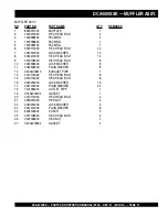 Preview for 91 page of MQ Power WHISPERWATT DCA-500SSK Parts And Operation Manual