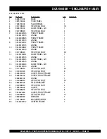 Preview for 95 page of MQ Power WHISPERWATT DCA-500SSK Parts And Operation Manual