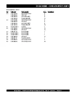 Preview for 97 page of MQ Power WHISPERWATT DCA-500SSK Parts And Operation Manual