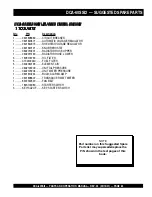 Preview for 63 page of MQ Power WHISPERWATT DCA-60SSI2 Parts And Operation Manual