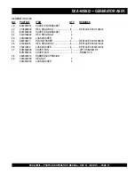 Preview for 67 page of MQ Power WHISPERWATT DCA-60SSI2 Parts And Operation Manual