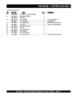 Preview for 71 page of MQ Power WHISPERWATT DCA-60SSI2 Parts And Operation Manual