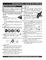 Preview for 9 page of MQ Power WHISPERWATT DCA-70SSJU2 Operation And Parts Manual