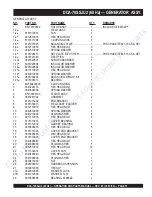 Preview for 57 page of MQ Power WHISPERWATT DCA-70SSJU2 Operation And Parts Manual