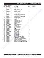 Preview for 59 page of MQ Power WHISPERWATT DCA-70SSJU2 Operation And Parts Manual