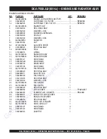 Preview for 63 page of MQ Power WHISPERWATT DCA-70SSJU2 Operation And Parts Manual