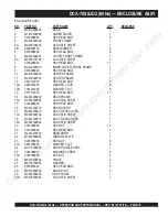 Preview for 75 page of MQ Power WHISPERWATT DCA-70SSJU2 Operation And Parts Manual