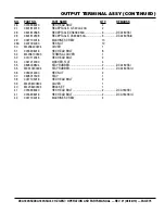 Preview for 75 page of MQ Power Whisperwatt DCA180SSI Operation And Parts Manual