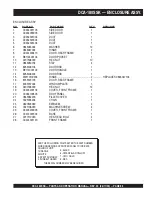 Предварительный просмотр 85 страницы MQ Power WHISPERWATT DCA180SSK Operation And Parts Manual