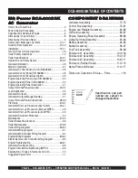 Preview for 4 page of MQ Power WhisperWatt DCA800SSK Operation And Parts Manual