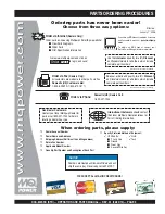 Preview for 5 page of MQ Power WhisperWatt DCA800SSK Operation And Parts Manual