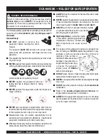 Preview for 12 page of MQ Power WhisperWatt DCA800SSK Operation And Parts Manual