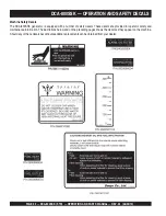 Preview for 22 page of MQ Power WhisperWatt DCA800SSK Operation And Parts Manual