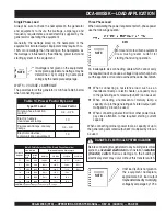 Preview for 35 page of MQ Power WhisperWatt DCA800SSK Operation And Parts Manual