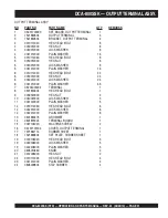 Preview for 91 page of MQ Power WhisperWatt DCA800SSK Operation And Parts Manual