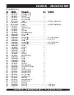 Preview for 107 page of MQ Power WhisperWatt DCA800SSK Operation And Parts Manual