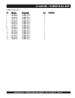 Preview for 113 page of MQ Power WhisperWatt DCA800SSK Operation And Parts Manual